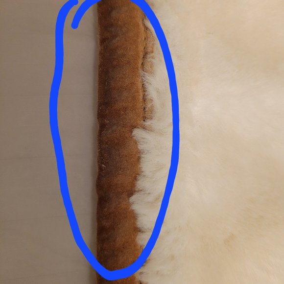 Bubble Bomber Jacket Genuine Suede Tan Size XS - Picture 14 of 16